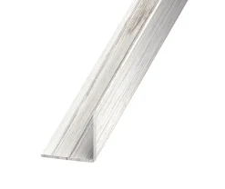 Cornière PVC blanchi 30 x 30 m, 2,5 m