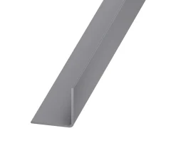 Cornière PVC gris 20 x 20 mm, 2,5 m CQFD
