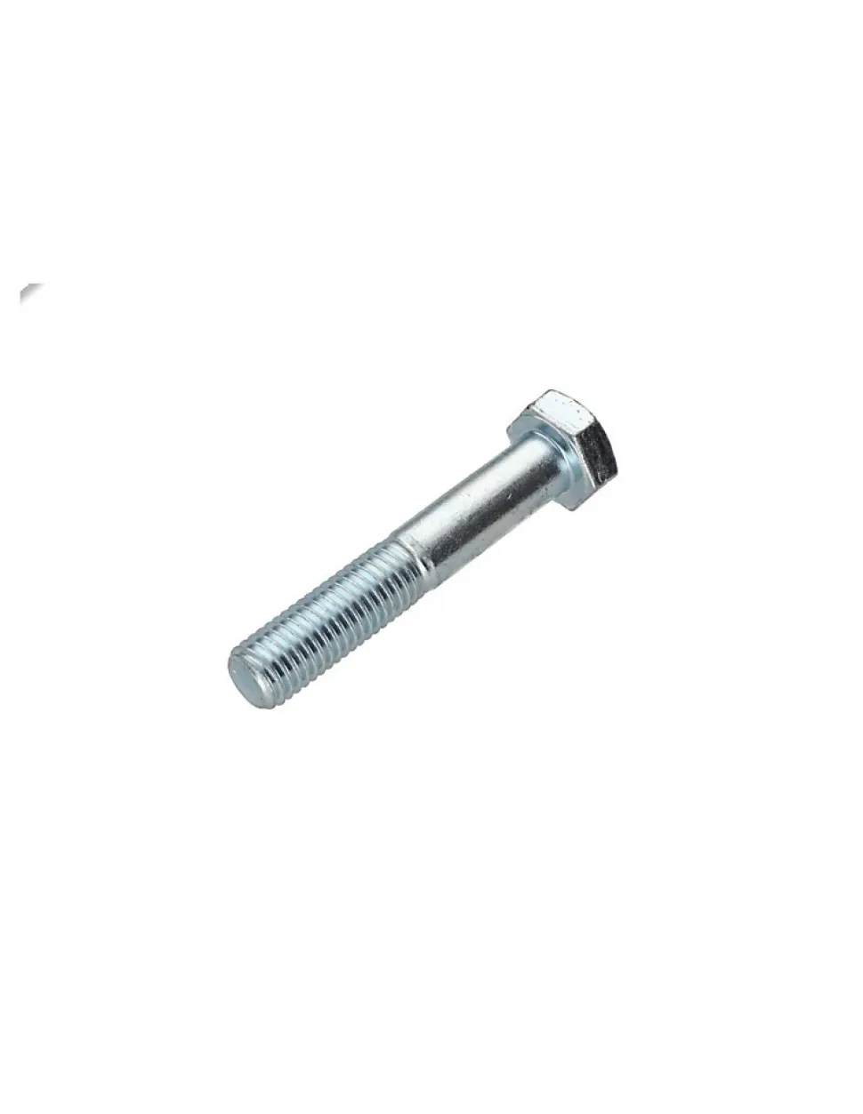 Corps de boulon filetage partiel Tête hexagonale TH M14X80 Classe 10.9 Acier zingué blanc - 1 pièce