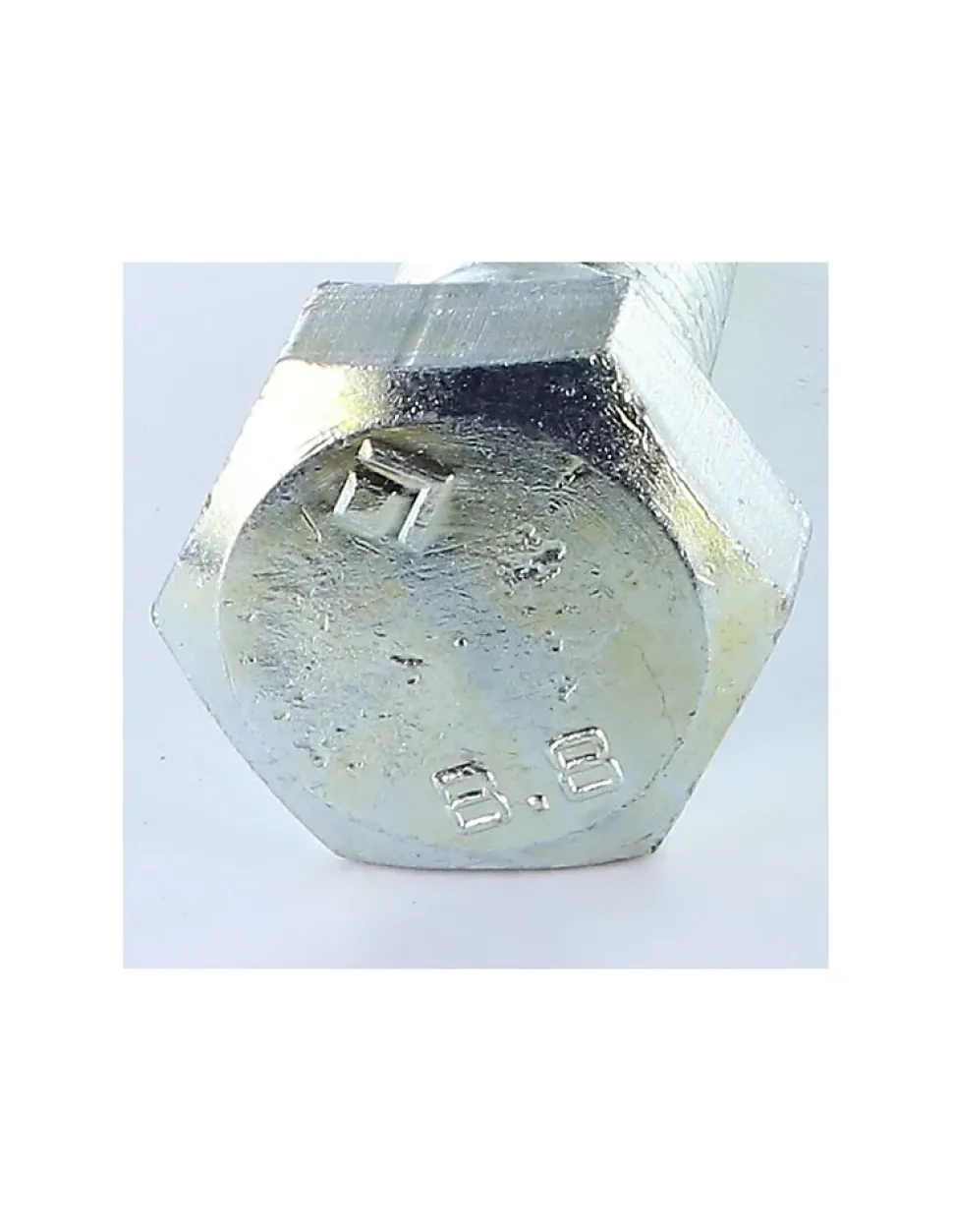 Corps de boulon filetage partiel Tête hexagonale TH M27X90 Classe 8.8 Acier zingué - 5 pièces