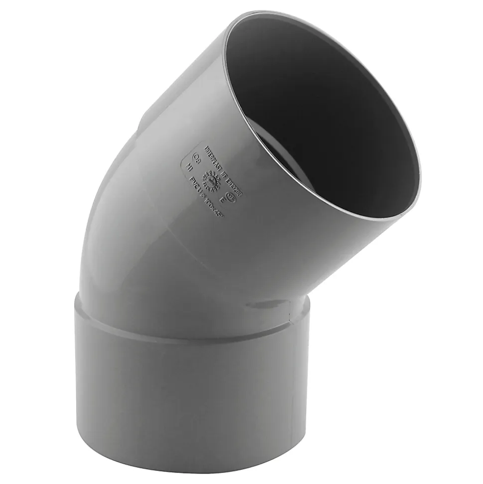 Coude 45° femelle femelle ø100 mm Fitt