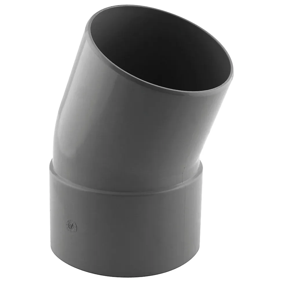 Coude en PVC 20° MF x Diamètre 100 mm Fitt