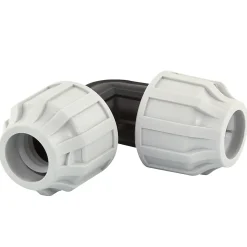 Coude égal polypropylène compression ø25 mm Fitt