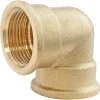 Coude laiton double Femelle 26/34 (1")