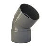 Coude pvc femelle femelle 30° ø100 mm Fitt