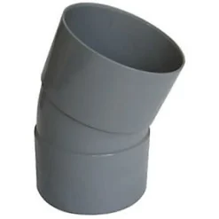 Coude pvc femelle femelle 20° ø100 mm Fitt