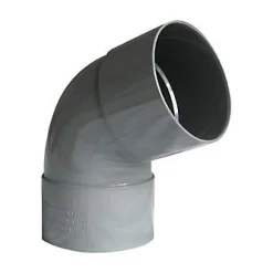 Coude pvc femelle femelle 67° ø100 mm Fitt