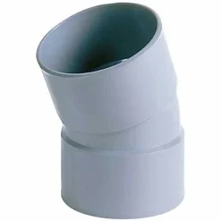 Coude pvc femelle femelle 20° ø32 mm