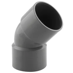 Coude pvc femelle femelle Fitt 45° ø32 mm