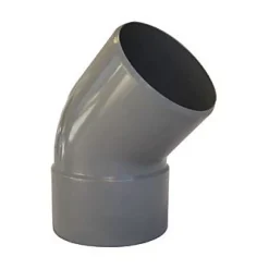 Coude pvc mâle femelle 45° ø100 mm Fitt