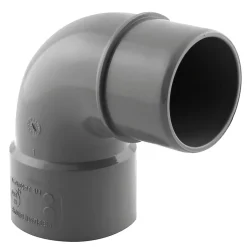 Coude pvc mâle femelle Fitt 87° ø50 mm