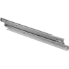 Coulisse galet fixation téléscopique Diall acier blanc L.450 x ép.12 mm