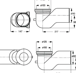 Courbe Technique Avec La Decharge A 90 Mm