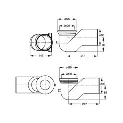 Courbe Technique Avec La Decharge 110 Mm
