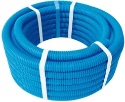 Couronne PER prégainée ⌀16mm 25m Somatherm Bleue
