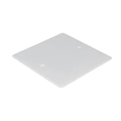 Couvercle de boîte de dérivation avec système de fermeture à vis Diall 110 x 110 mm