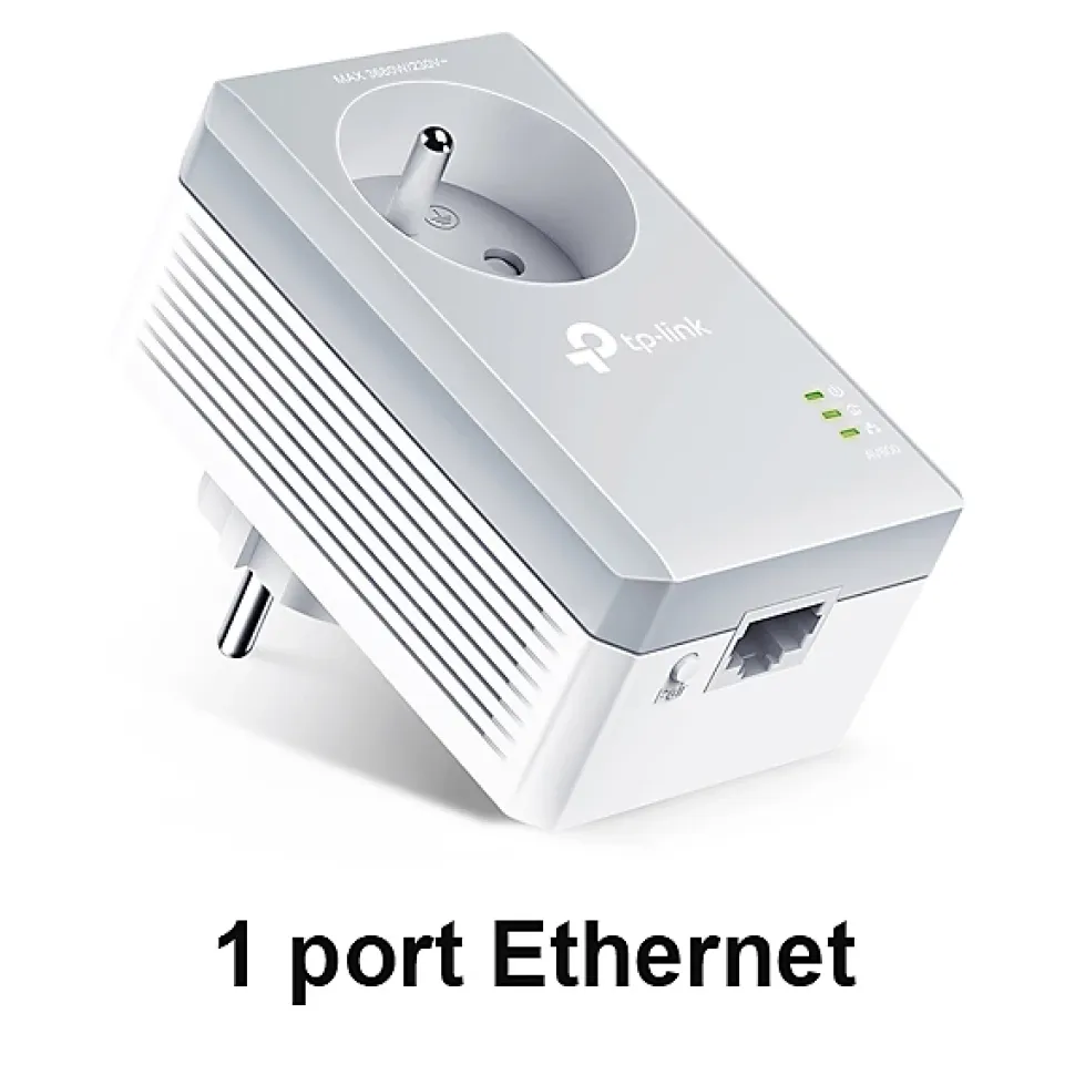 CPL AV 600 Mbps avec prise intégrée TP-Link