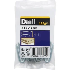Crampillons en acier galvanisé 4x40 - 125g