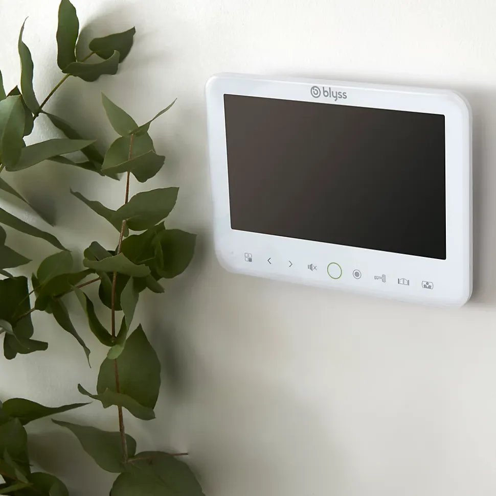 Écran vidéo filaire Blyss Jelbi blanc 7"