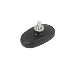 Crapaudine à visser pour portail Ø12mm Afbat noir
