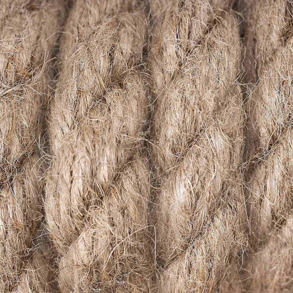 Creative Deco 15m Corde de Jute Epaisseur 24mm - Personnalisation Possible Tous les 5m - Durable - Torsadé en Fibres Naturelles