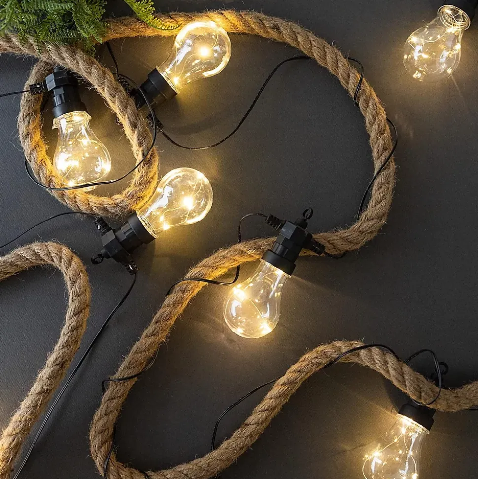 Creative Deco 15m Corde de Jute Epaisseur 24mm - Personnalisation Possible Tous les 5m - Durable - Torsadé en Fibres Naturelles