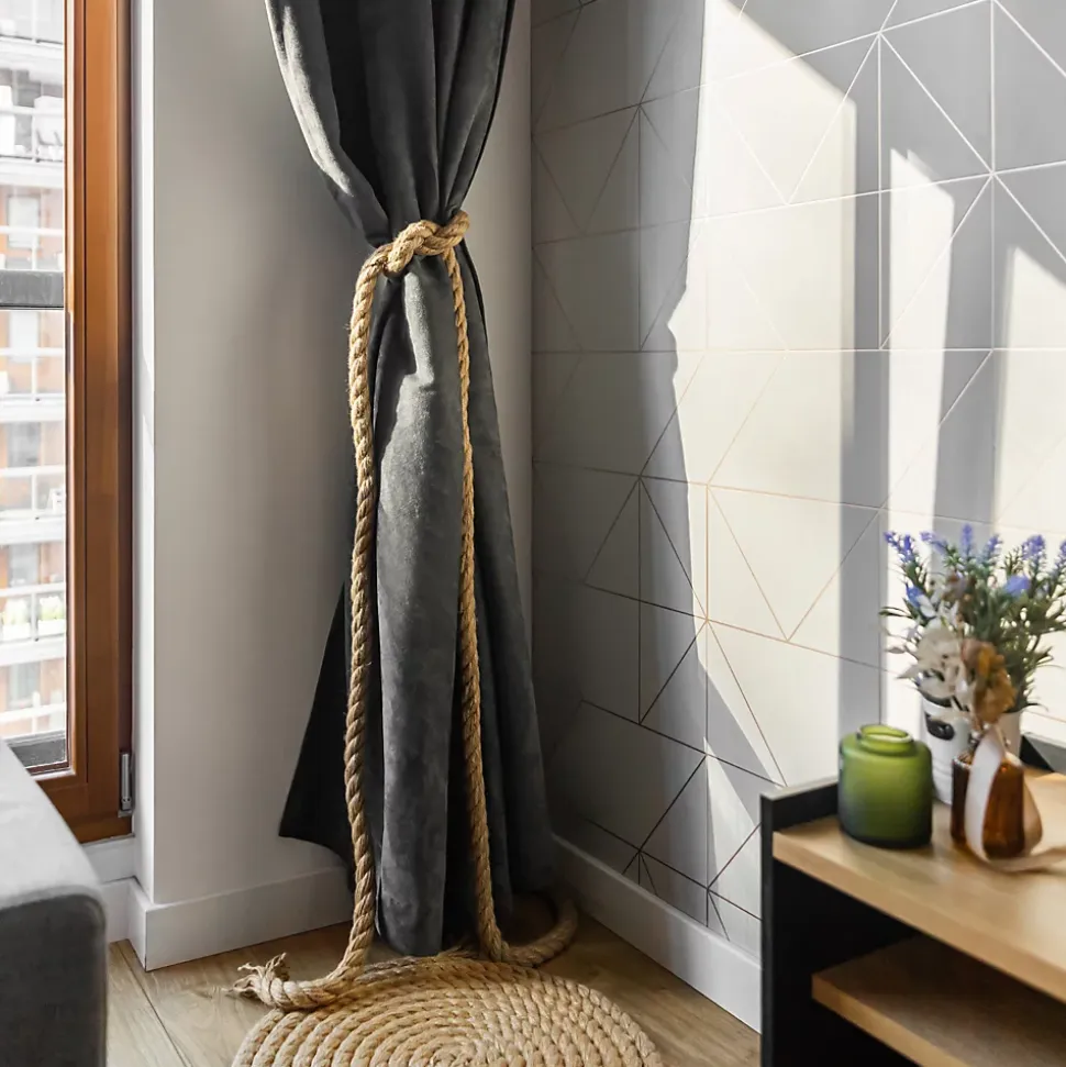 Creative Deco 20m Corde de Jute Epaisseur 30mm - Personnalisation Possible Tous les 5m - Corde Solide - Torsadé Fibres Naturelles