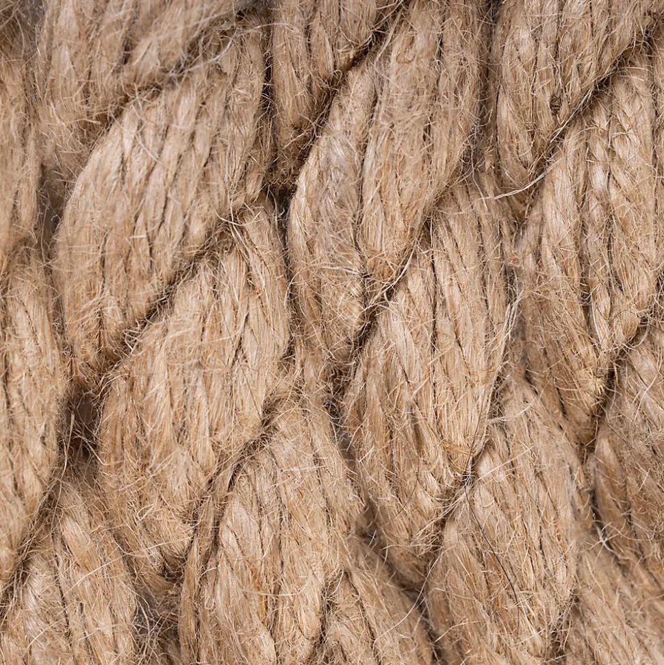 Creative Deco 20m Corde de Jute Epaisseur 30mm - Personnalisation Possible Tous les 5m - Corde Solide - Torsadé Fibres Naturelles