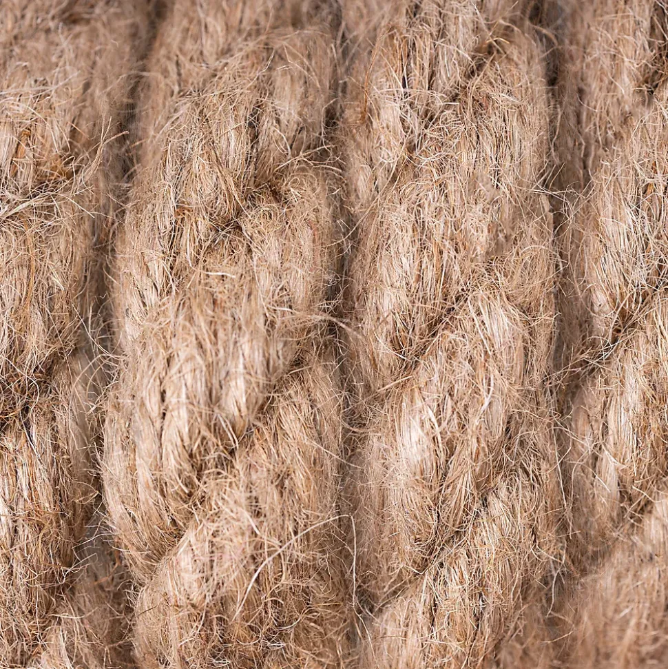 Creative Deco 5m Corde de Jute Epaisseur 20mm - Personnalisation Possible Tous les 5m - Corde Solide - Torsadé Fibres Naturelles