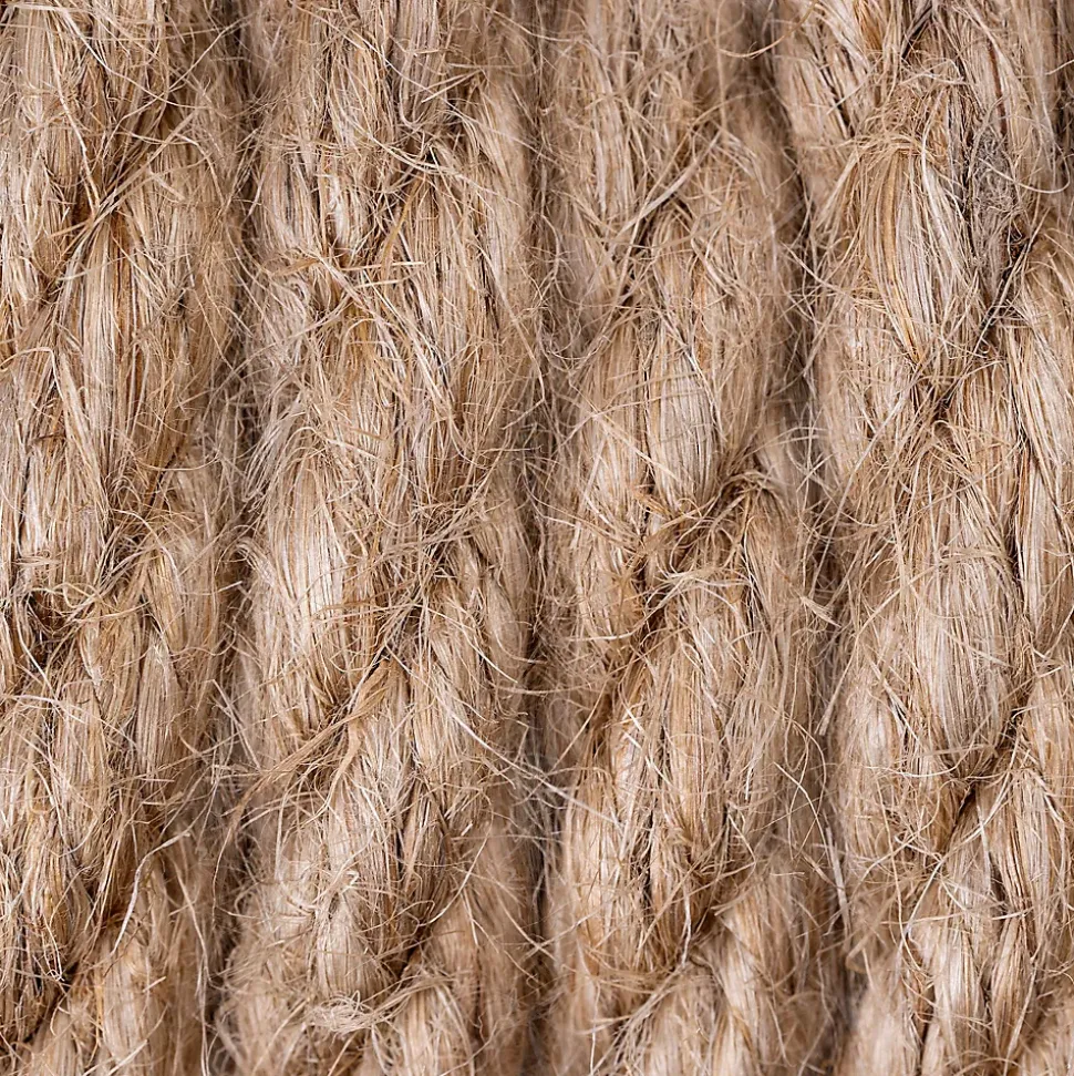 Creative Deco 50m Corde de Jute Epaisseur 10mm - Personnalisation Possible Tous les 5m - Corde Solide - Torsadé Fibres Naturelles