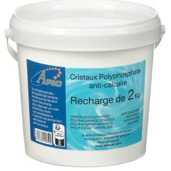 Cristaux polyphosphate gros calibre Apic 2kg