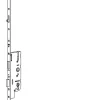 Crémone à larder EUROPA axe 40mm 3 galets têtière 18mm Longueur 2500mm - FERCO - 6-33168-03-0-1