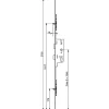 Crémone à larder EUROPA S2 50/70 2 pannetons têtière 16mm longueur 2150mm - FERCO - 6-33524-02-0-1