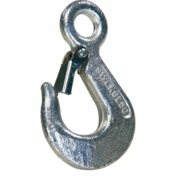 Crochet de levage à oeil et linguet de sécurité 1600 Kg DIN 689