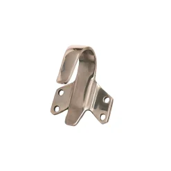 Crochet plat Aluminium Inox AISI 304 SST