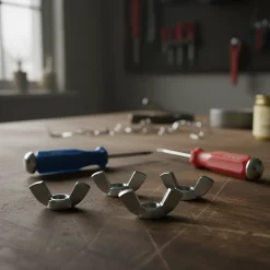 Écrou à oreilles acier zingué Diall ø12 mm - 4 pièces