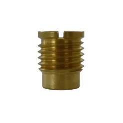 Écrou en laiton 15 x 17 mm. vendu par 4 pièces