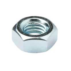 Écrous hexagonaux en acier zingué ø 10 - 20 pièces