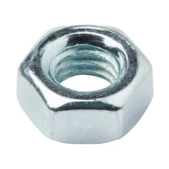 Écrous hexagonaux en acier zingué ø 6 - 200 pièces