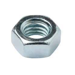 Écrous hexagonaux en acier zingué ø 8 - 200 pièces