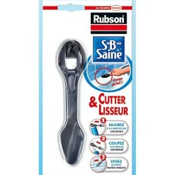 Cutter et lisseur de joint Rubson Salle de bain Saine