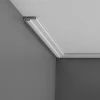 CX160 Corniche plafond Orac Decor - 1,3x4x200cm (h x p x L) - moulure décorative polymère A l'unité