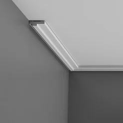 CX160 Corniche plafond Orac Decor - 1,3x4x200cm (h x p x L) - moulure décorative polymère A l'unité