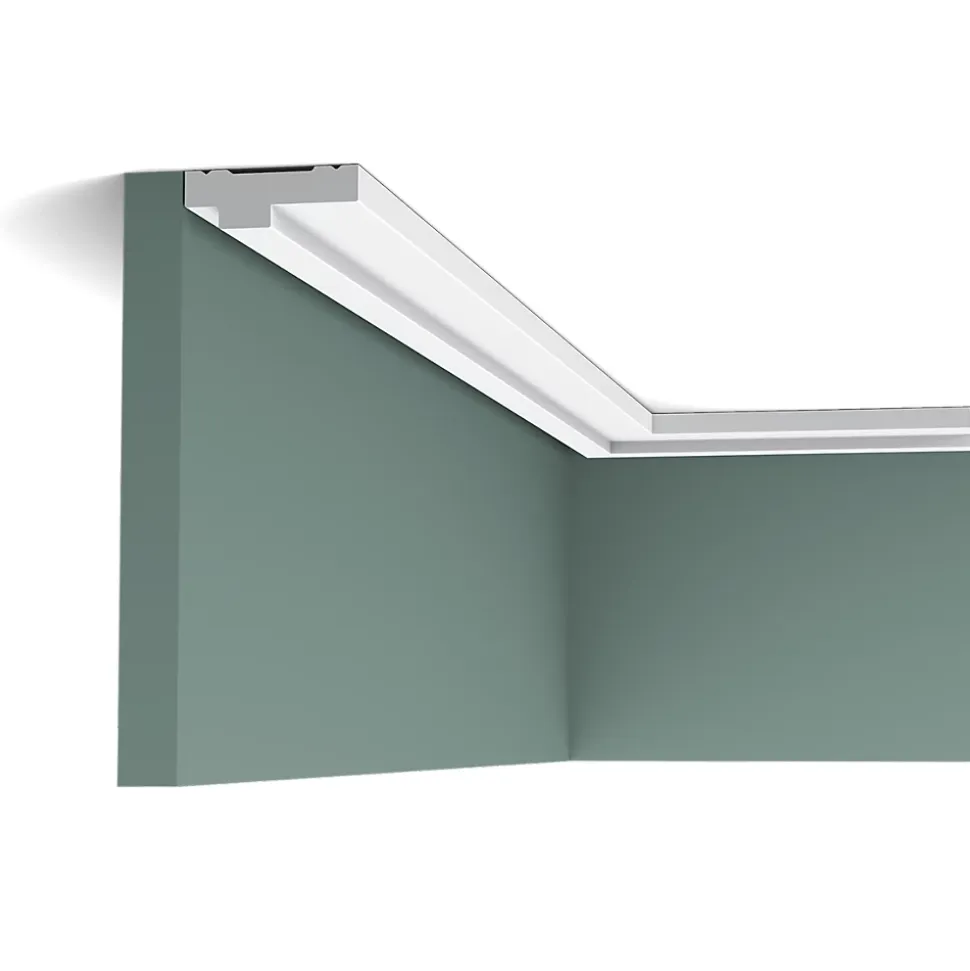 CX160 Corniche plafond Orac Decor - 1,3x4x200cm (h x p x L) - moulure décorative polymère A l'unité