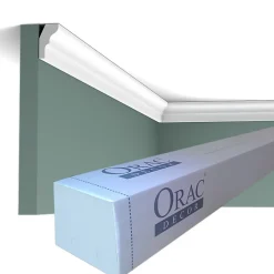 CX111 Corniche Plafond Orac Decor - 2,5x1,5x200cm (h x p x L) - moulure décorative polymère Carton complet
