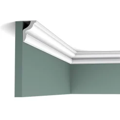 CX148 Corniche plafond Orac Decor - 4,5x3x200cm (h x p x L) - moulure décorative polymère Carton 8 pièces