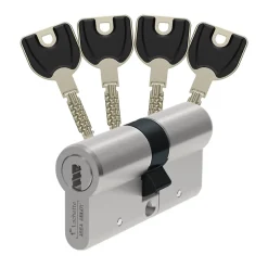 Cylindre 2 entrées nickel Vachette 32.5 X 32.5 mm