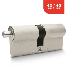 Cylindre 40/40 pour serrure connectée Extel Lock - Extel - 720112