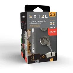 Cylindre 40/40 pour serrure connectée Extel Lock - Extel - 720112