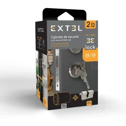 Cylindre 35/35 pour serrure connectée Extel Lock - Extel - 720108